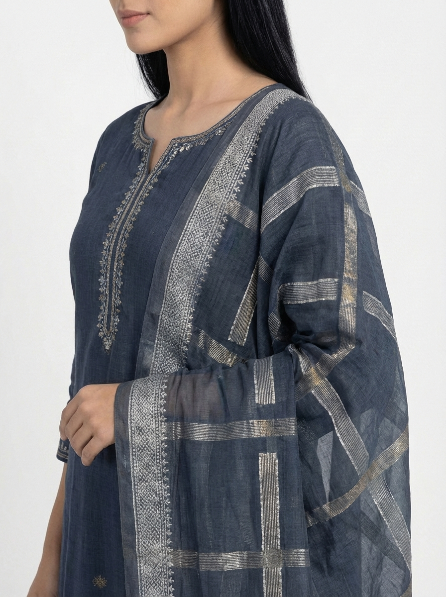 UNSTITCHED SUIT-692