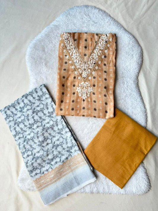 UNSTITCHED SUIT-187