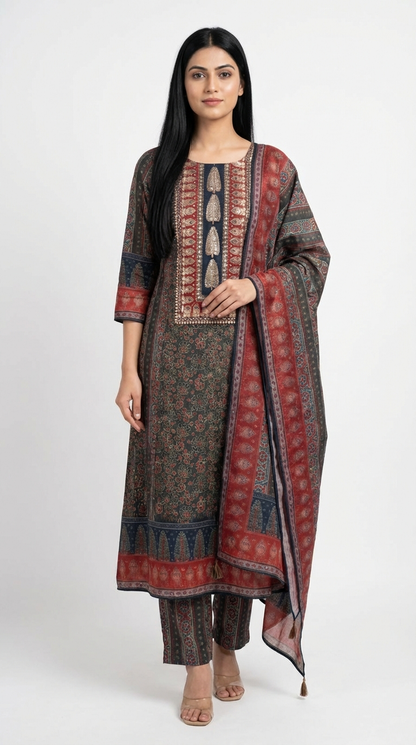 UNSTITCHED SUIT-232
