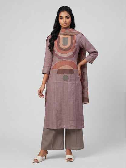 UNSTITCHED SUIT-674