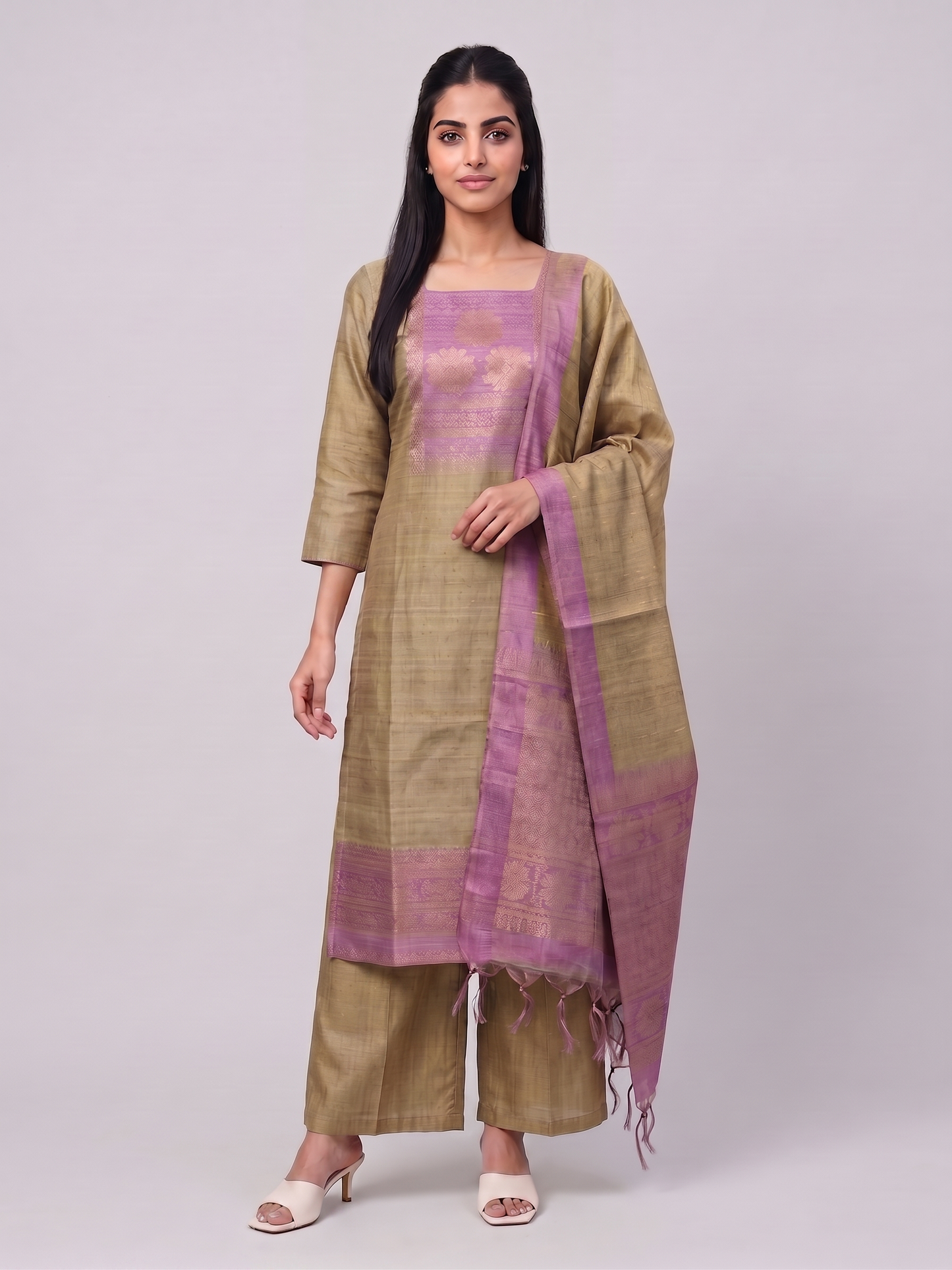 UNSTITCHED SUIT-697